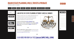 Desktop Screenshot of idaho-wills-estates-trusts-probate.com